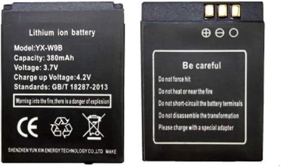 yx-w98 Smart Watch Batteries with 380MAH