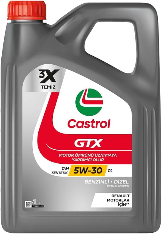 Castrol GTX 5W-30 C4 4 lt Engine Oil