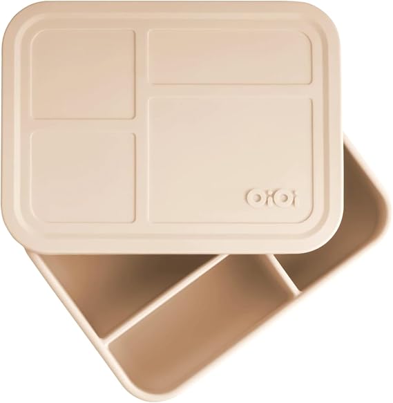OiOi Beslenme Kutusu Bento - Bubble Beige