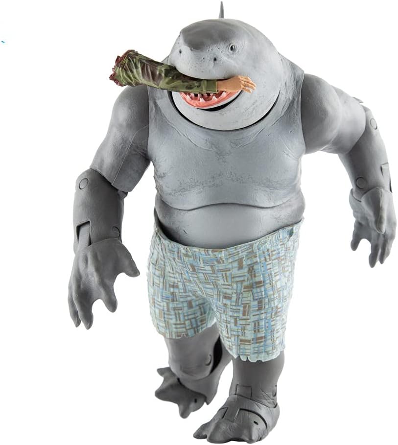 Suicide Squad Movie-King Shark 7" Action Figure with Build-A King Shark Piece and Accessories