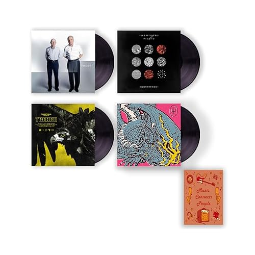 Twenty One Pilots Complete Discography: Vessel / Blurryface / Trench / Scaled and Icy Art Card