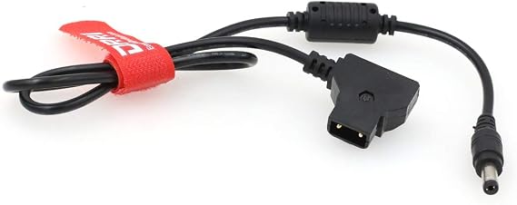 2.1mm DC Barrel to Dtap Power Cable for Atomos Shogun Monitor/Ninja Inferno(2.1DC-dtap Barrel)