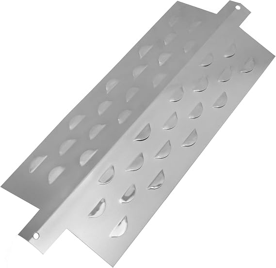 WELL GRILL BBQ Heat Plates Shield Heavy Duty Stainless Steel Burner Cover Flavorizer Bars Outdoor Barbecue Replacement Parts for Blooma, Laguna, Outback, Aussie Gas Grills