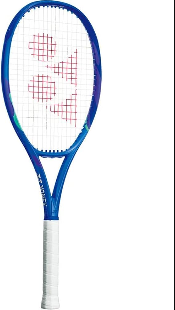 YONEX EZONE 100 Blast Blue Tennis Racquet - Lightweight Recreational Pre-Strung Racket for Intermediate to Advanced Players