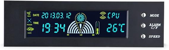 computer fan controller pc computer fan controller temperature controller temperature drive display computer fan controller