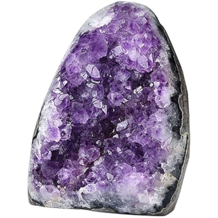 Natural Amethyst Quartz Crystal Cluster Druzy Geode Specimen Raw Amethyst Rock for Healing Energy Balance Reiki Meditation, Home Decor and Gift,800~1000g