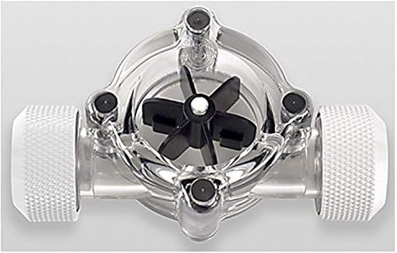 Bitspower 1.9685" Flow Indicator, White, Desktop, Gaming Console
