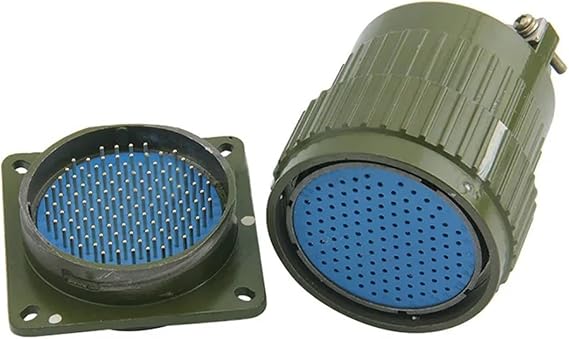 Y2M Series 50mm Y50M Fast Buckle Aviation Connector 81pin120pin Army Green Male&Female Head(120 Pin)