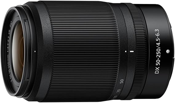 Nikon NIKKOR Z DX 50-250mm VR | Compact All-in-one telephoto Zoom Lens with Image stabilization for APS-C Size/DX Format Z Series mirrorless Cameras (Standard to Long telephoto) | Nikon USA Model