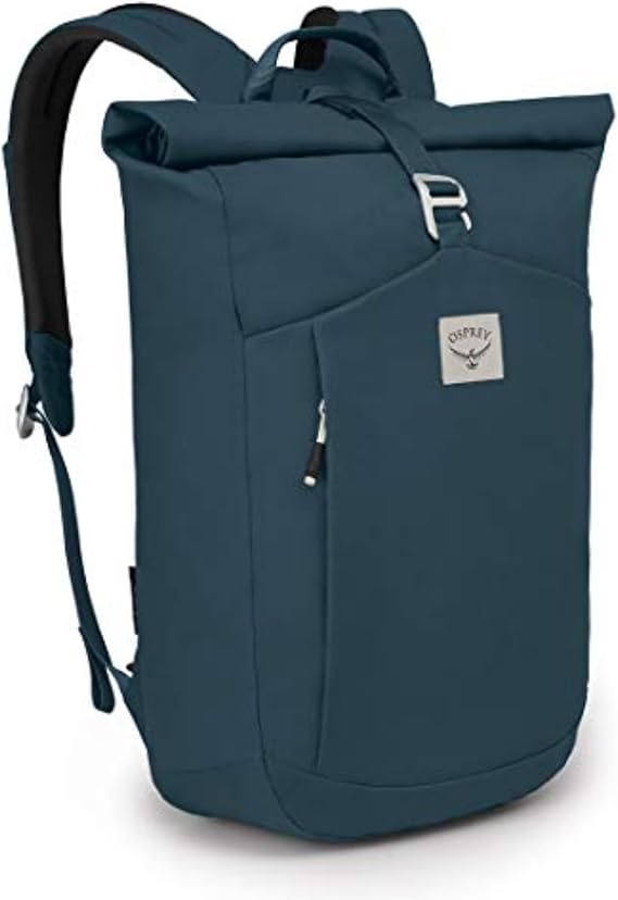Osprey Arcane Roll Top Commuter Backpack, Stargazer Blue