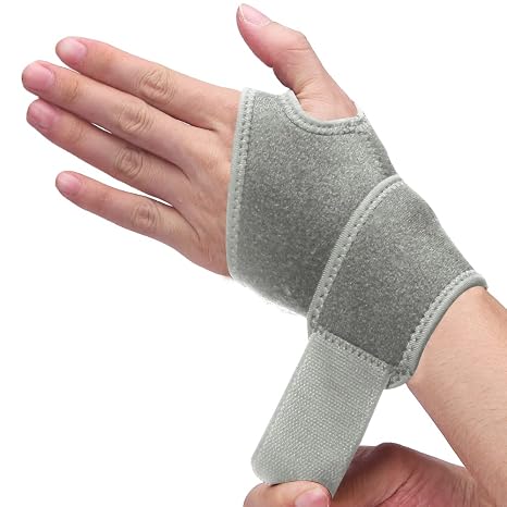 Wrist Brace for Carpal Tunnel, Breathable and Adjustable Wrist Support Brace for Arthritis and Tendinitis, Wrist Compression Wrap for Pain Relief, One Size Fits Left or Right Hand Single