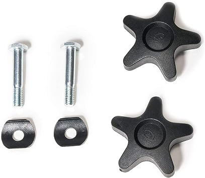 ROLLATOR 2 Plastic KNOB 2 Screw for ARMS hl420