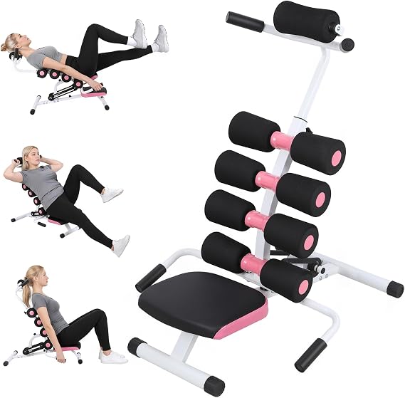 Foldable Inversion Table for Back Pain Relief, Back Stretcher Machine with Adjustable Height, 350 LBS Capacity, Mini Inversion Chair for Full Backs & Neck Stretch