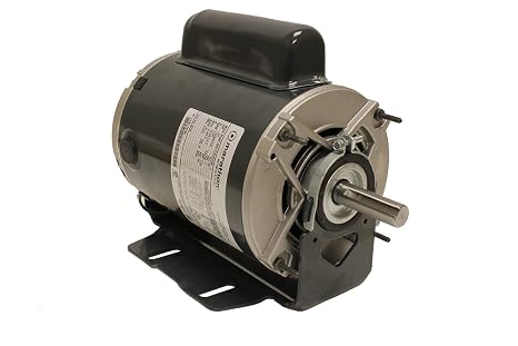 Marathon B319 Fan and Blower Motor, Single/Split Phase, Protection - Auto, 3/4 hp, 1725 RPM, 115/208-230V, 10.0/5.2-5.0 amp