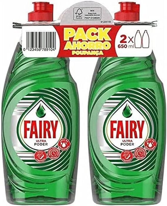 Fairy Ultra-concentrated washing up liquid 650 ml