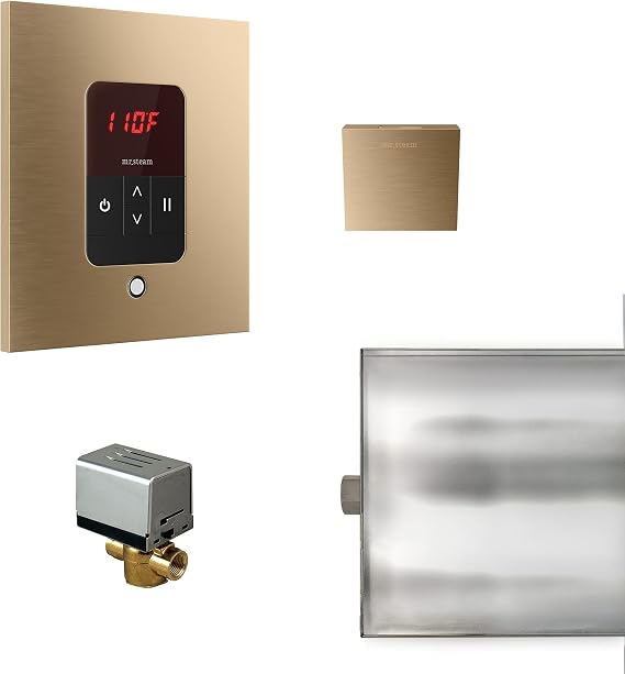 Mr. Steam BasicButler Square Package (Brushed Bronze)