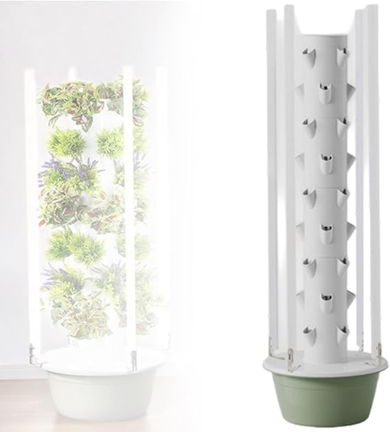 Indoor Hydroponics Growing System, Hydroponics Tower With Grow Light, Indoor Soilless Vegetable Planting Hydroponic System, For Herbs And Vegetables 9层