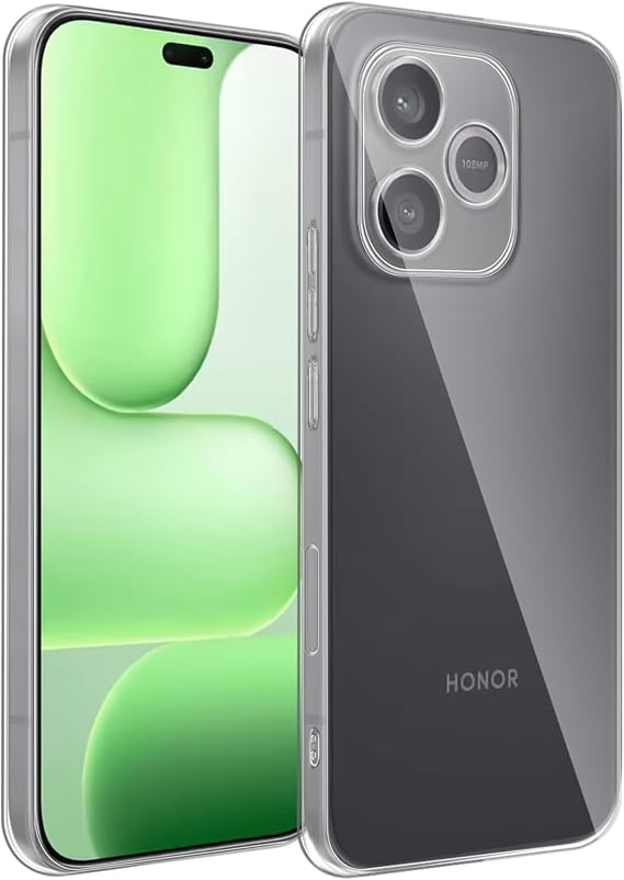 Case for Honor 600 Lite 5G Protection, Clear Phone Case, Bumper Slim Fit Shockproof Flexible TPU Case, Transparent