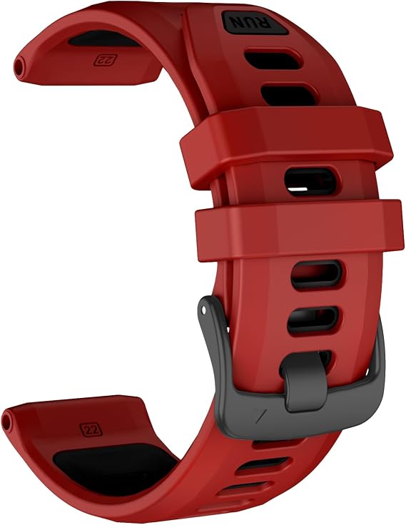 ISABAKE 22mm Watch Strap for Garmin Forerunner 970/965/945/745/Fenix 5