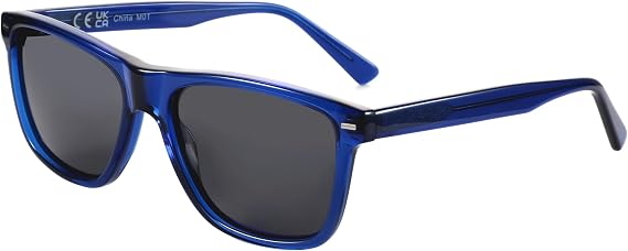 ZENOTTIC Polarized Square Sunglasses for Men: UV400 Retro Acetate Shades