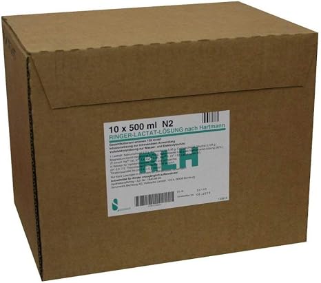 RINGER LACTAT Solution PE Bottles 10 x 500 ml
