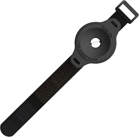 SEALIFE Lens Caddy for Micro, RM-4K & DC-Series Lenses Includes Stainless Screw Mount for Trays, Strap for arms/Grips (SL091)