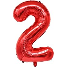 Figure Foil Balloon 34 inch 76-82 cm (Red, 2)