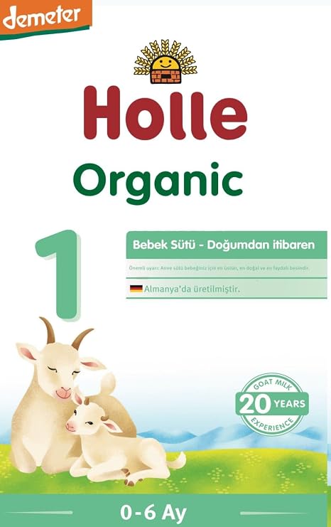 Holle Organik 1 Keçi Sütü Bebek Formülü 1 Paket(1 X 400 G)
