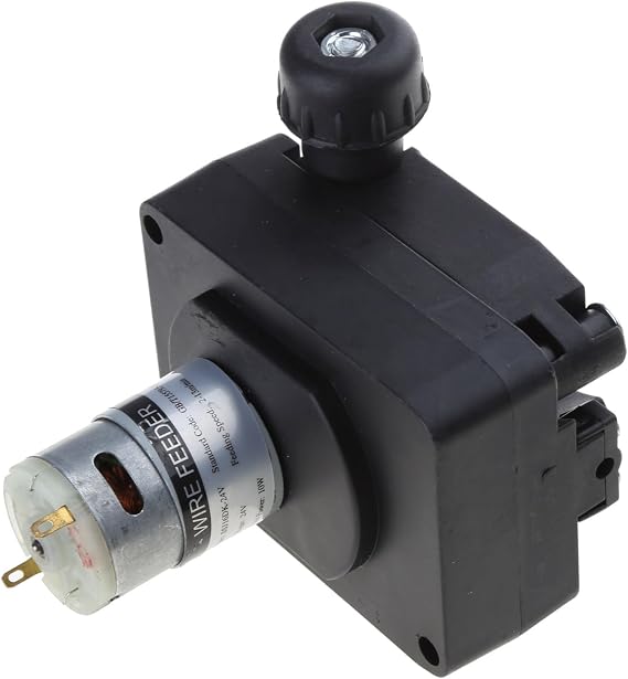 DC24V/12V Wire Feeder Light Duty MIG Wire Feeder Assembly Single Drives Roll Wire Feed Machine for Mig Welder Wire Feeder Assembly Motor Power Tool Accessories MIG Wire Feeder Roll Wire Feed