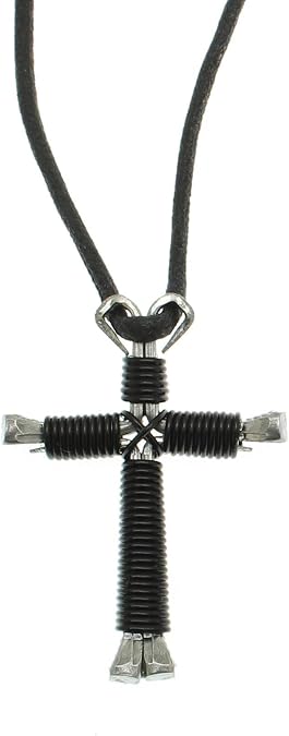Intercession Horseshoe Nail Cross Necklace