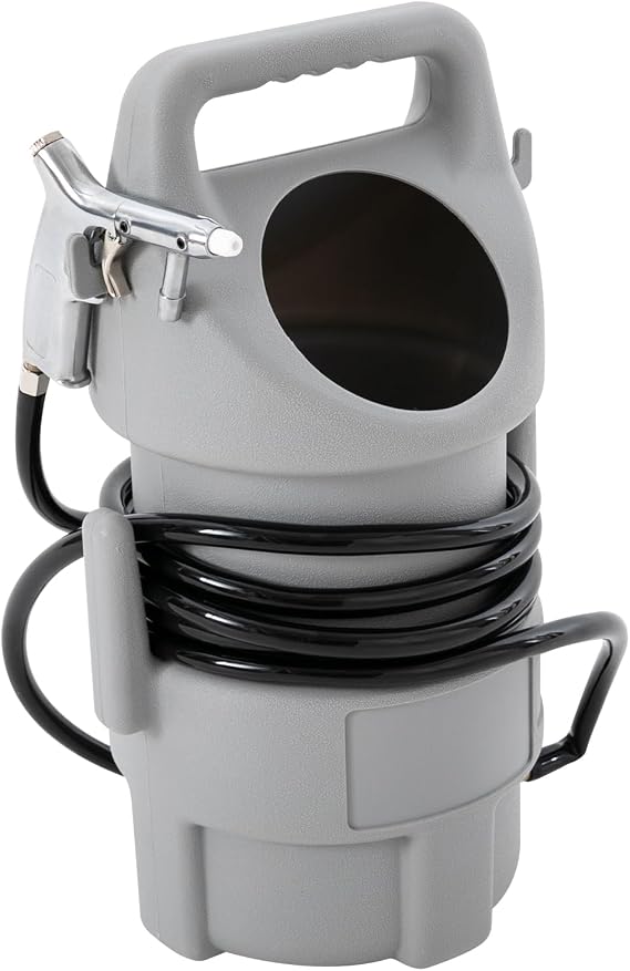 Portable Sandblaster Kit Professional Grade Rust Removal Tool Lightweight HDPE Sandblaster Portable Abrasive Blasting Kit for Blaster Automotive Mechanical Applications