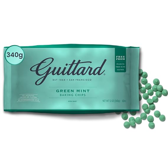 Guittard, Mint Chocolate Baking Chips, 12 Ounce