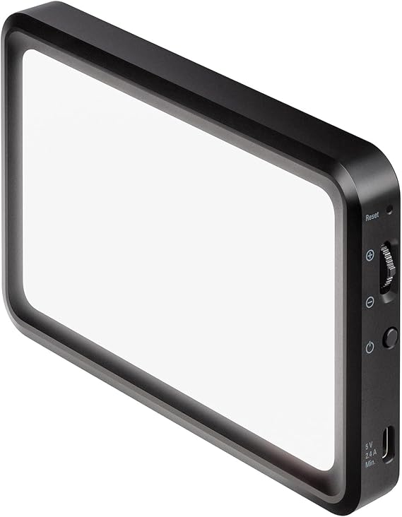 Elgato Key Light Mini – Akış, video konferansı, oyun için, 800 lümen, çerçeve aydınlatmalı, şarj edilebilir, TikTok, Instagram, YouTube, Zoom, MS Teams, PC/Mac/iPhone/Android için taşınabilir LED