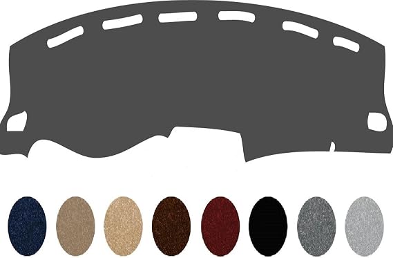 Custom Made Carpet Dash Board Cover Fits for Ford Crown Victoria Dash Cover Mat Pad Fits 1995-2011 (Charcoal)