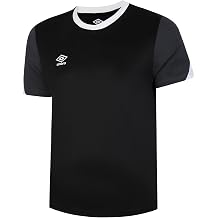 Umbro Mens Total Training Jersey (XL) (Black/White/Carbon)