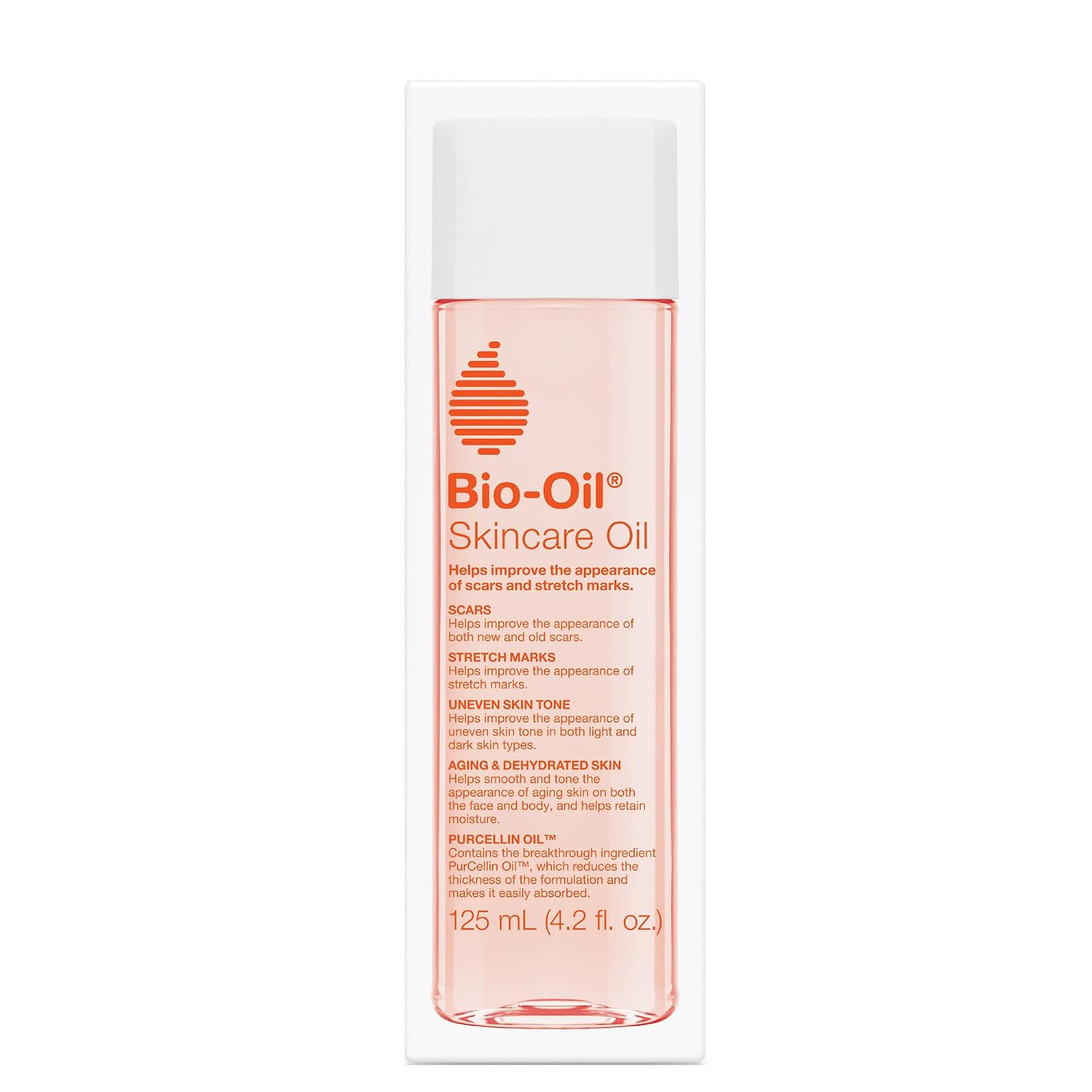 Bio-Oil Skincare Body Oil, Serum for Scars and Stretchmarks, Face Moisturizer Dry Skin, Non-Greasy, Dermatologist Recommended, Non-Comedogenic, For