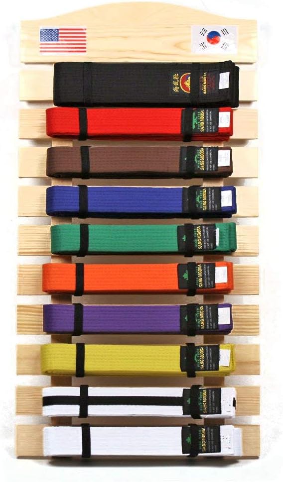 Ace Martial Arts Supply Belt Display