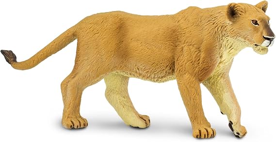 Safari Ltd. Lioness Toy - 6 Inch Realistic Wildlife Figure for Kids Ages 3+