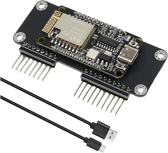 RTL8720DN(BW16) GPIO Module, Preloaded Firmware, BW16 Dual-Band 2.4G& 5G WiFi Devboard- Long-Range IoT Network Analysis Analyzer