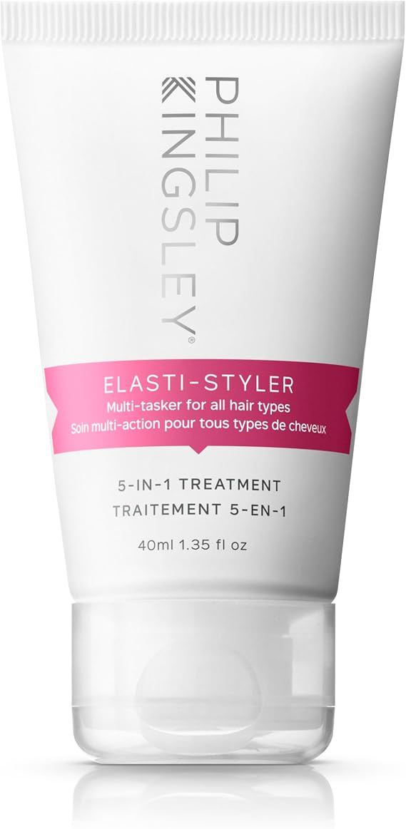 Philip Kingsley Elasti-Styler | 5-in-1 Pre-Styling Serum Treatment | Hair Styling Cream Conditioning Mask | Anti-Frizz Smoothing Primes Tames that Adds Shine | 40ml