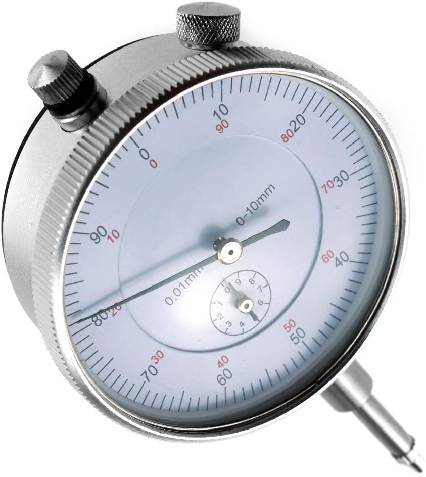 0.01mm Accurate Clock Dial Test Indicator Outer Measuring Gage Metric 0-10MM