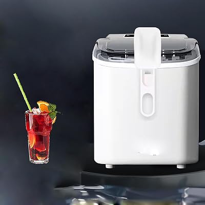 Ice Maker, Ice Machine Maker, Countertop Ice Maker, 9 Cubes Ready in 6 Mins, of Bullet Ice for Home Kitchen Office Bar Party 8.7in22.2cm x11.6in29.4cm x11.4in29cm style3