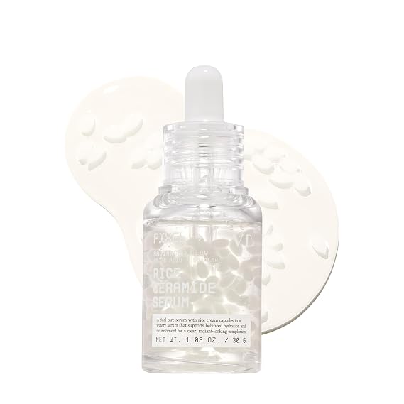 VT COSMETICS Rice Ceramide Serum, Hydrating Face Serum, 1.05 fl.oz