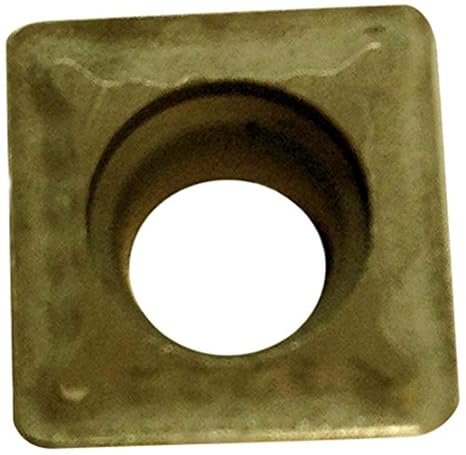 42576 Solid Carbide Turning Insert, CM02 Grade, Multilayer Coated, SPMT Style, SPMT 32.52, 5/32" Thick, 1/32" Radius (Pack of 10)