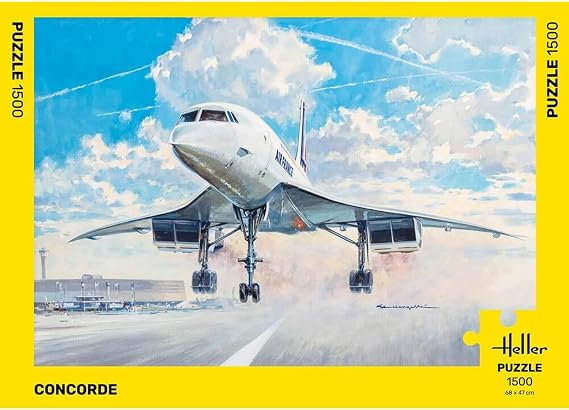 Heller Jigsaw Puzzle 1500 Pieces - Concorde