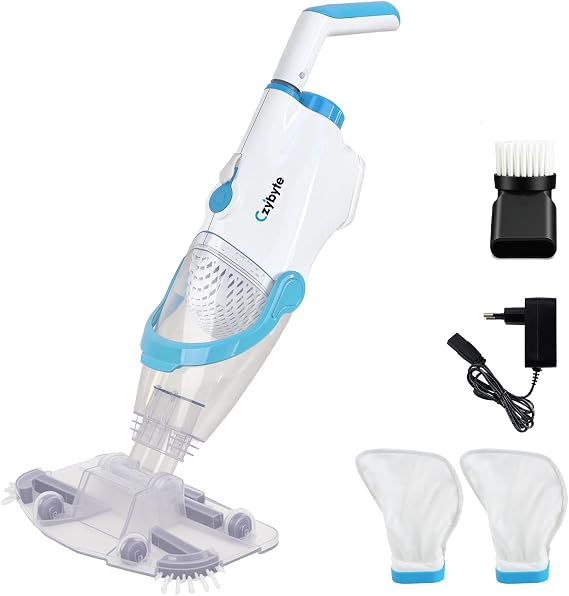 Handheld Pool Vacuum Cleaner,White