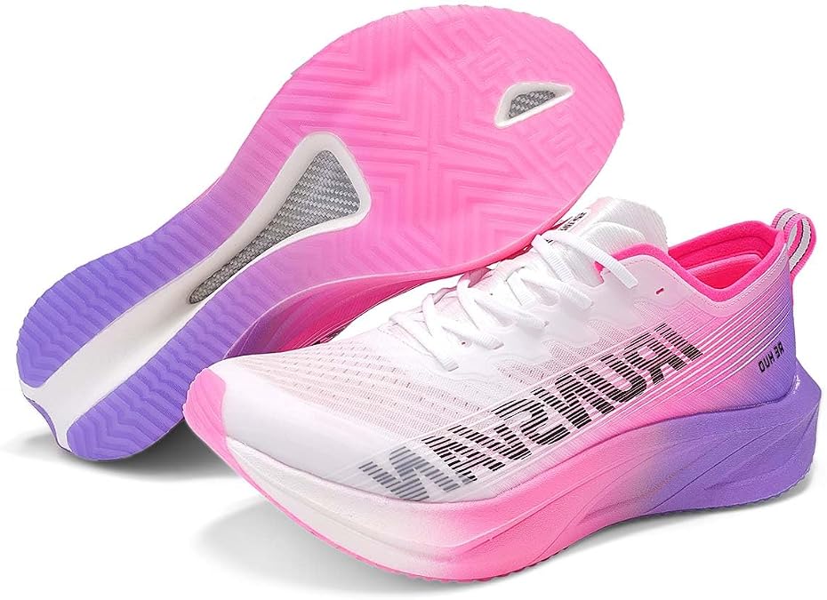 Carbon Plate Running Shoes, Performance Racing Shoes Men Women