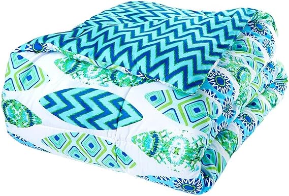 The Lakeside Collection Surf's Up Complete Bed Set with Sheets - King, White, 2139277