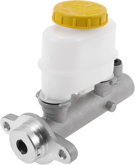 Brake Master Cylinder with Reservoir No.460103S410 for Nissan Pickup 1998-2005 Hydraulic Master Cylinder Silver Tone Aluminum Alloy 1 Pcs