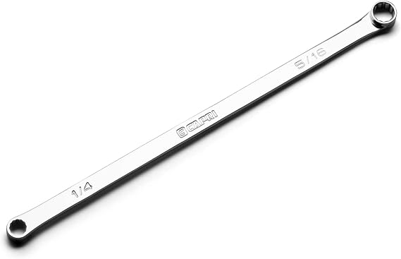 Capri Tools 1/4 x 5/16 in. 0 Degree Offset Extra Long Box End Wrench (CP11800-14516)